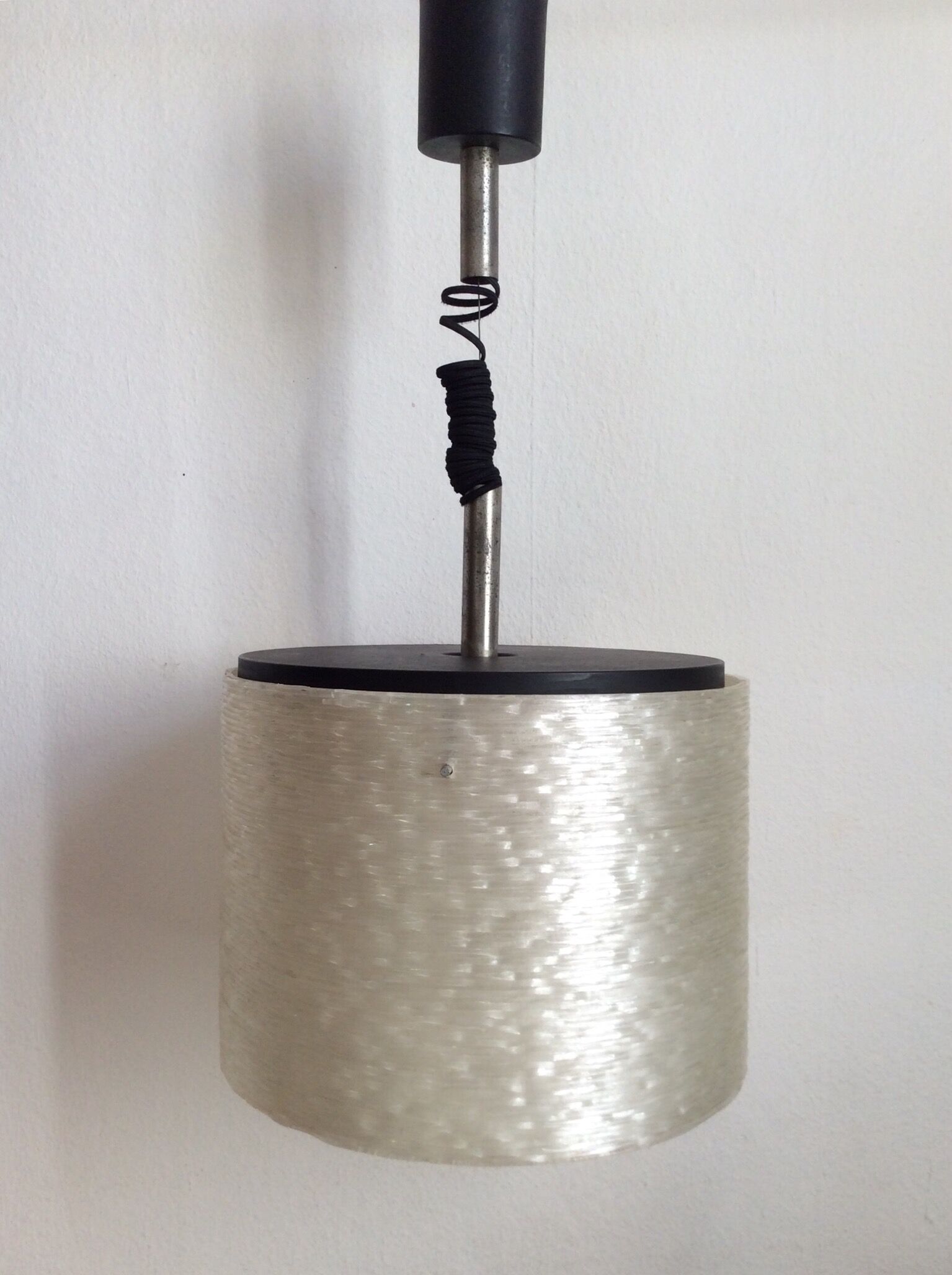 Perspex adjustable hanging 70s