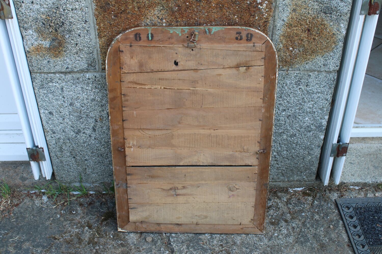 Louis Philippe gilded antique mirror