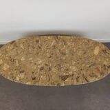 Vintage coffee table in reconstituted stone