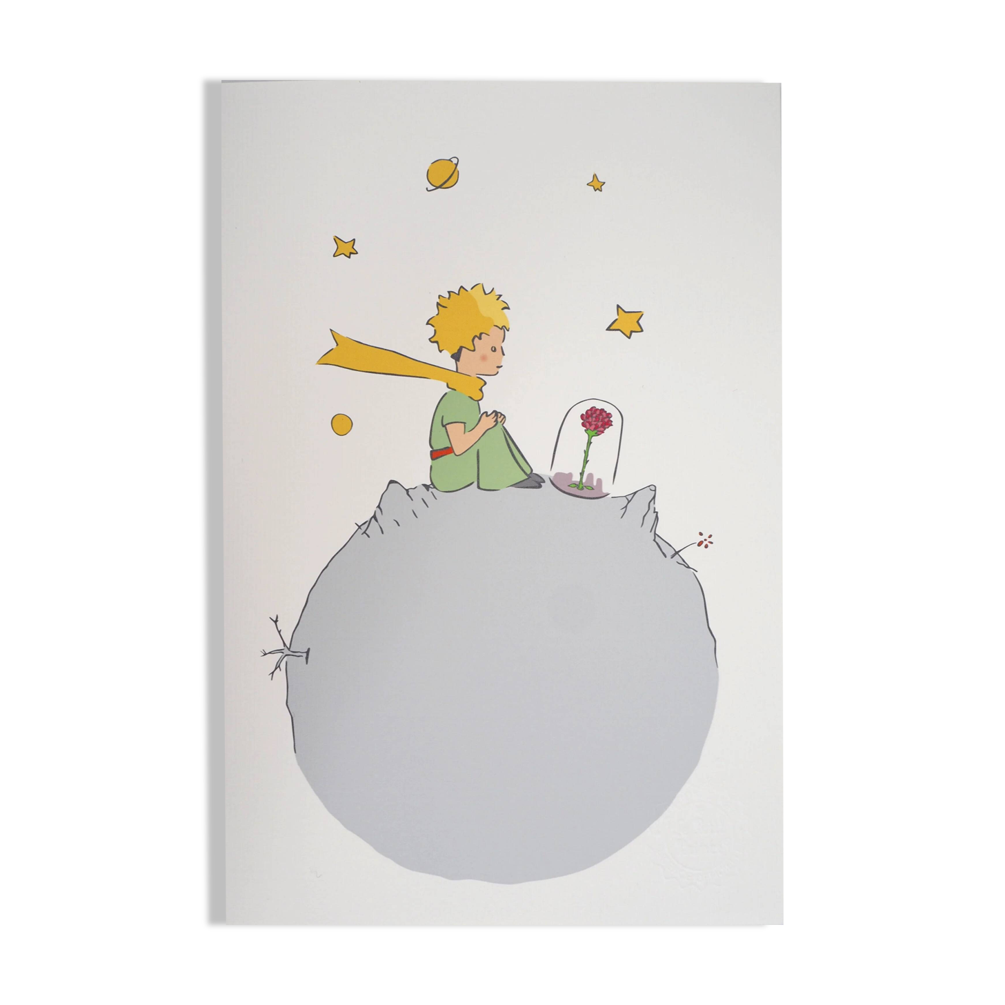 Antoine de Saint-Exupéry: The Little Prince Observes His Rose - Lithograph