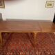 Scandinavian living room dining room table in teak, denmark 1960