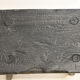 Stool wood finish wood burned with treatment shou-sugi-ban