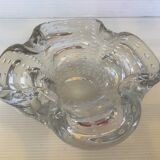 Empty pocket ashtray bubbles murano bubble