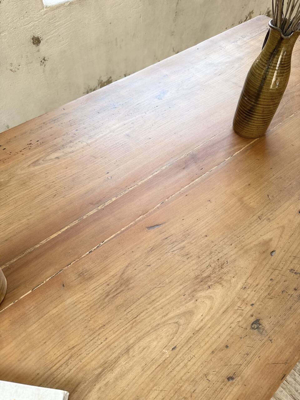 Cherry farmhouse table 1m8