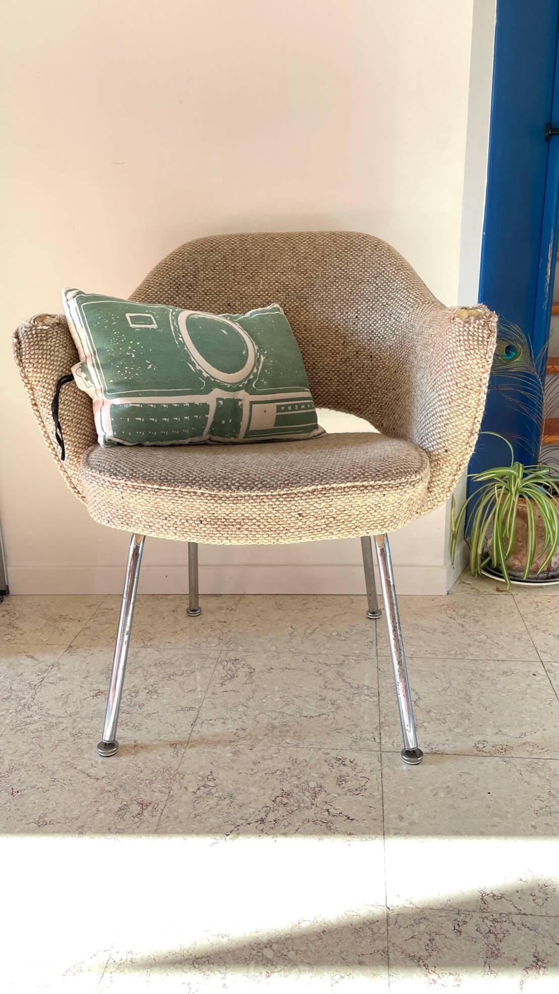 Fauteuil Conférence Eero Saarinen par Knoll années 70