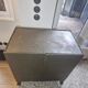 Buffet industriel acier vintage années 60/70 – meuble d’atelier authentique
