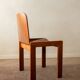 Italian Plywood Dining Chairs Attributed to Molteni, 1970s, Set of 4