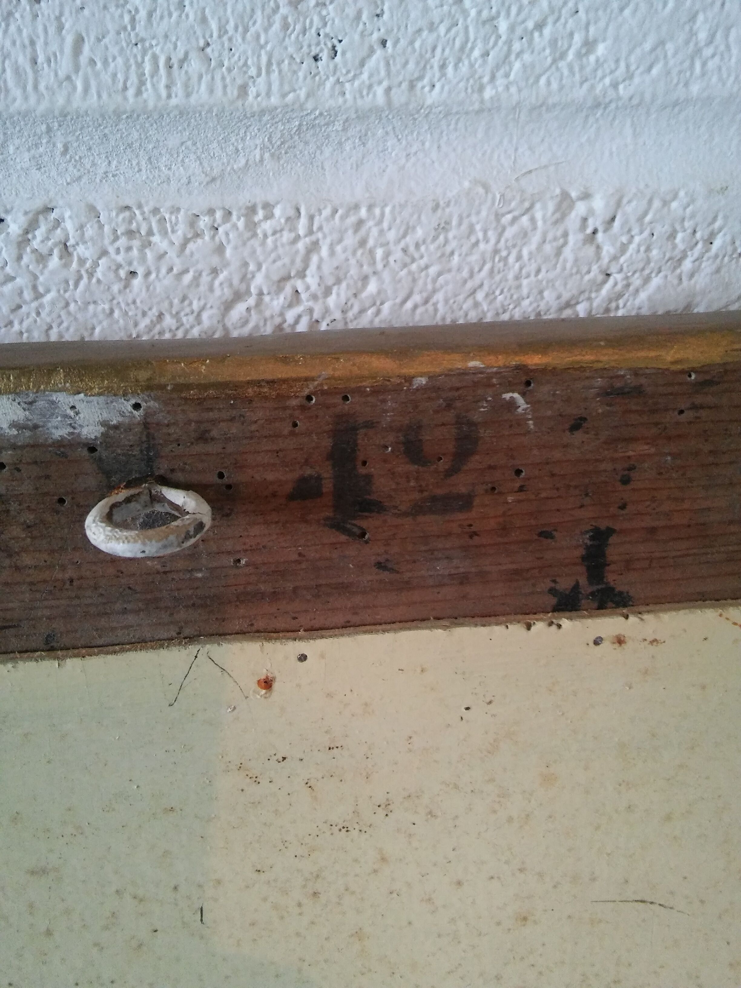 Mirror  vintage gold 56x74cm