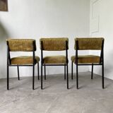 Set of three 50s chairs
