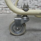 Vintage chair on wheels, wheelchair