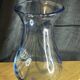 Biot vase in blown glass with blue inclusions – vintage France – H 23 cm