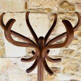 Vintage coat rack on feet by Baumann, circa 60s