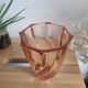 Luminarc tourbillon vase in pink glass