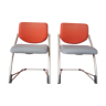 Paire de chaise Steelcase Strafor  design 2000