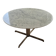 Marble table 120 cm in diameter from 1980.