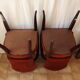 Pair of chairs Gaston fish 1950