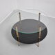 Table basse ronde 1970