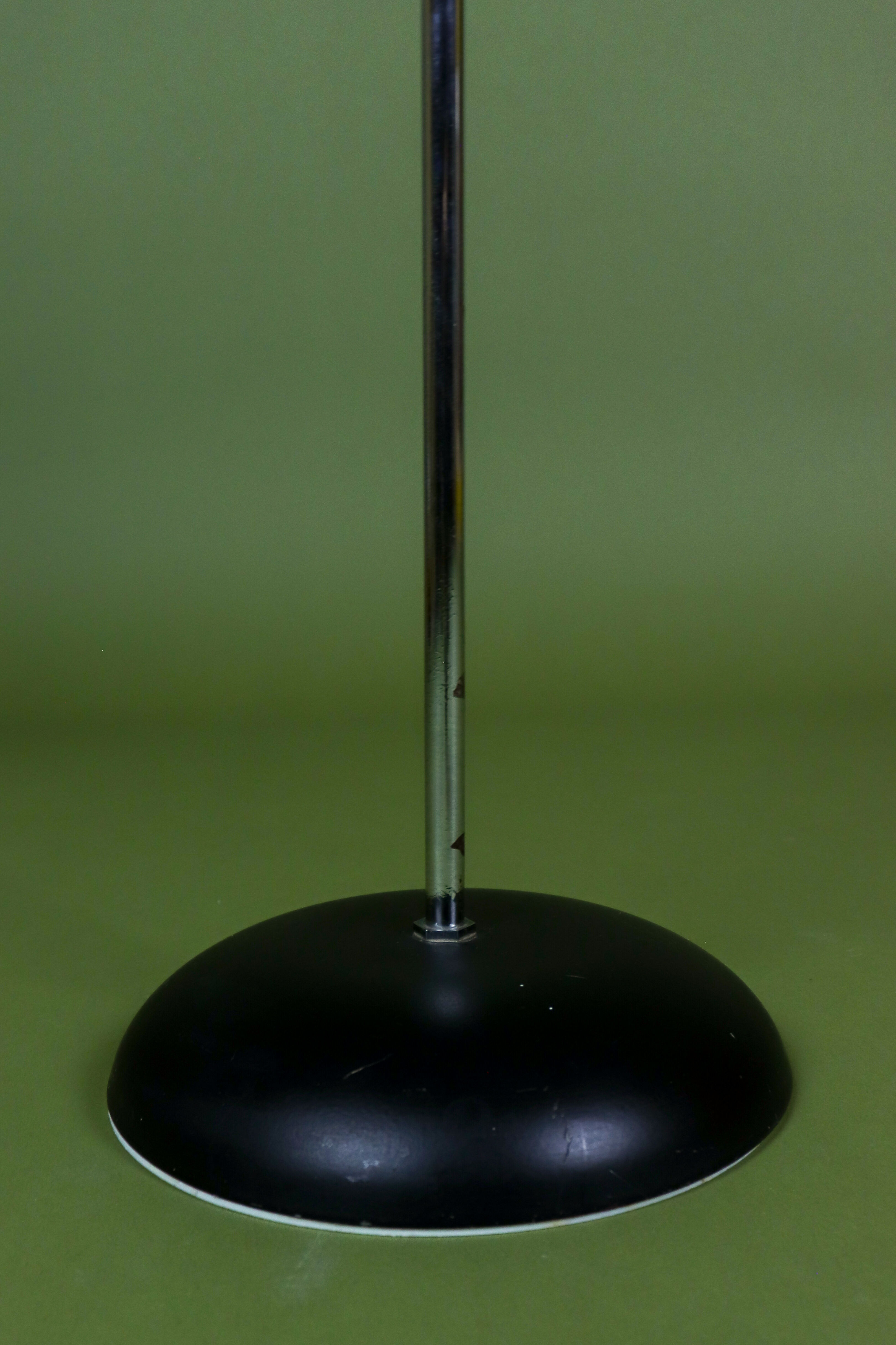 Large black metal vintage industrial desk lamp.