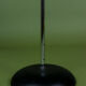 Large black metal vintage industrial desk lamp.