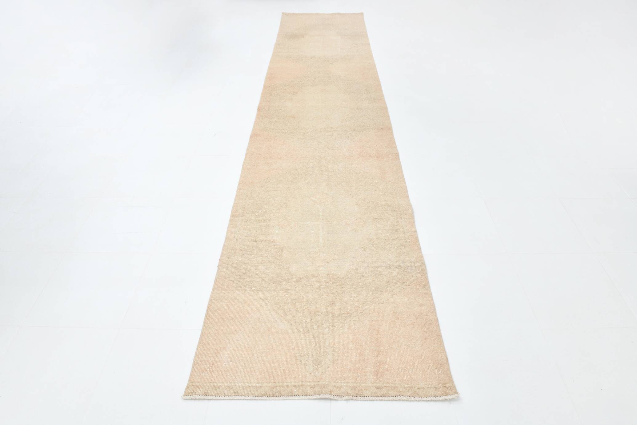 3x14 Extra Long Turkish Runner Rug, 91x43Cm