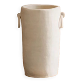 2 ring cream vase - Claycraft