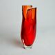 Sommerso Fish Vase by Seguso, Murano, Italy, 1970