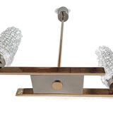 Chandelier mid century modern geometric shape 1 meter long