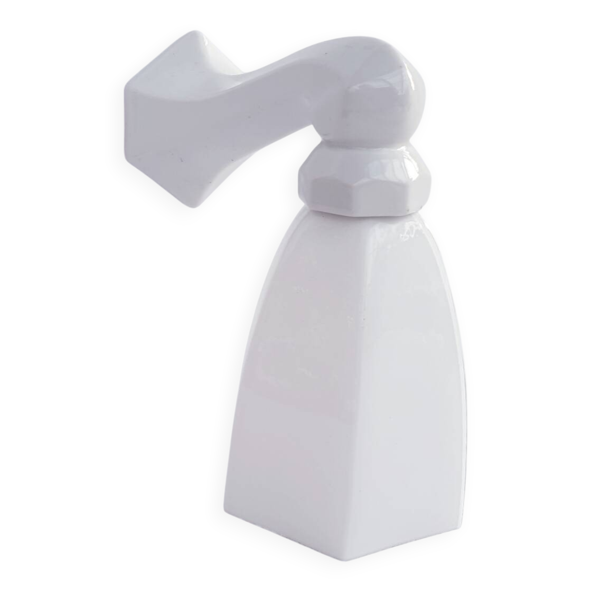 Art Deco porcelain and glass wall lamp