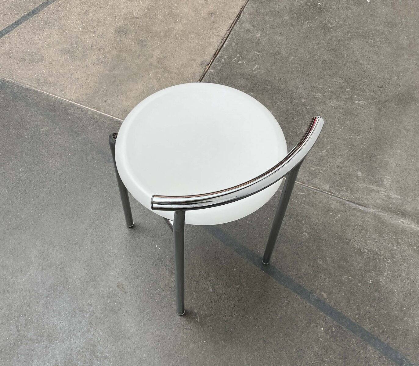 German mid-century space-style stool by Werzalit, 1960s