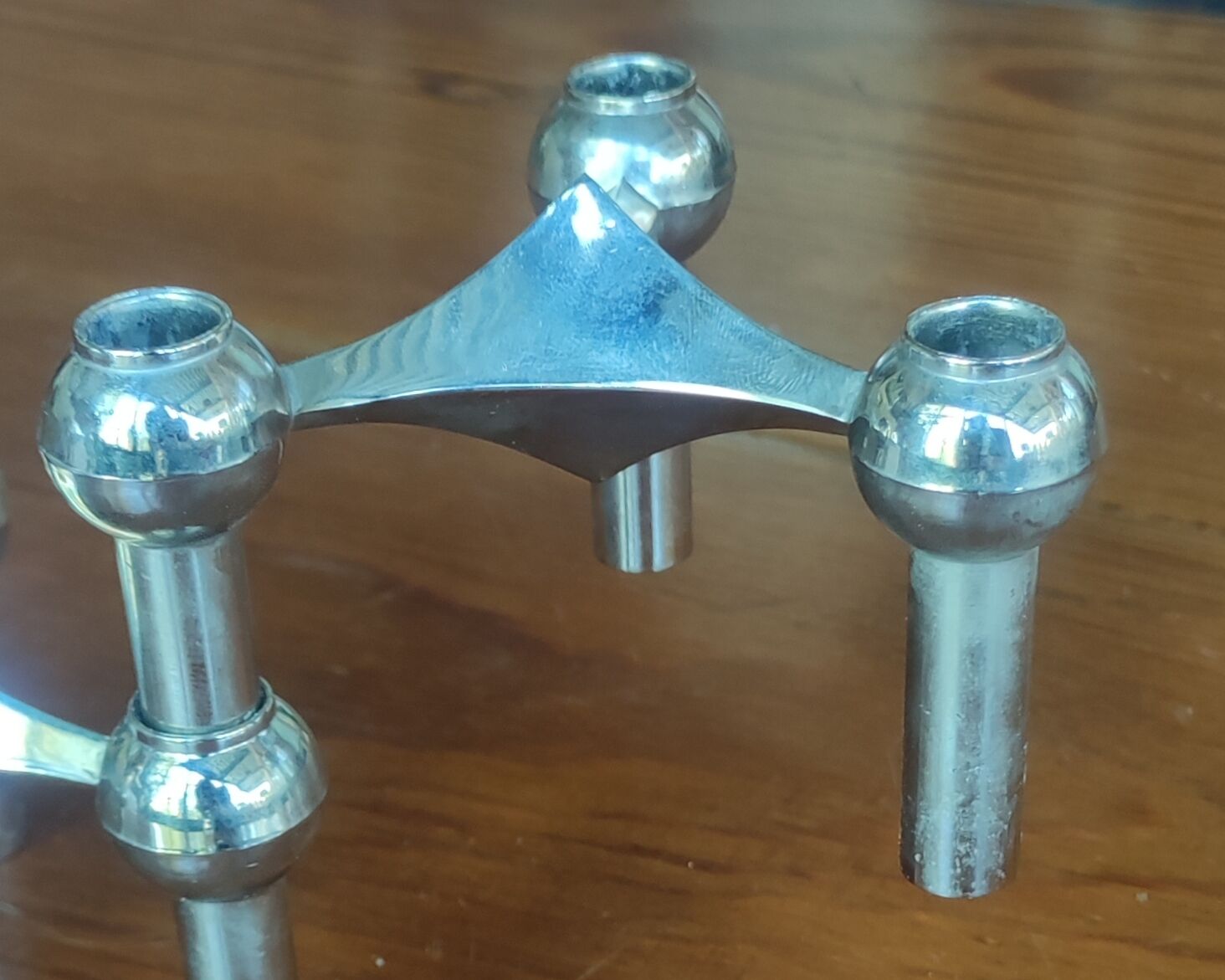 3 Nagel Design Candleholders / box and original candles