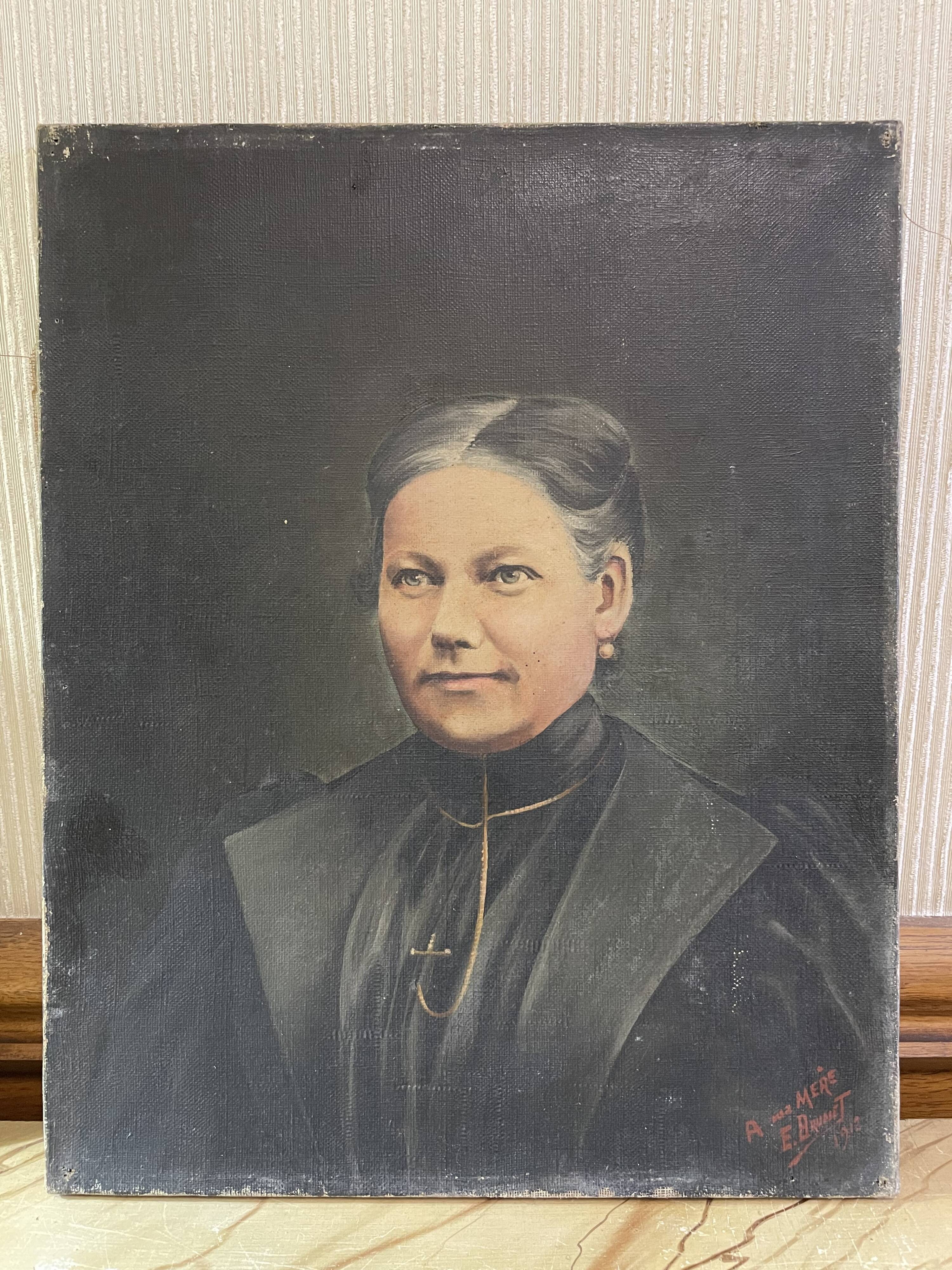 Portrait oil on canvas 1912