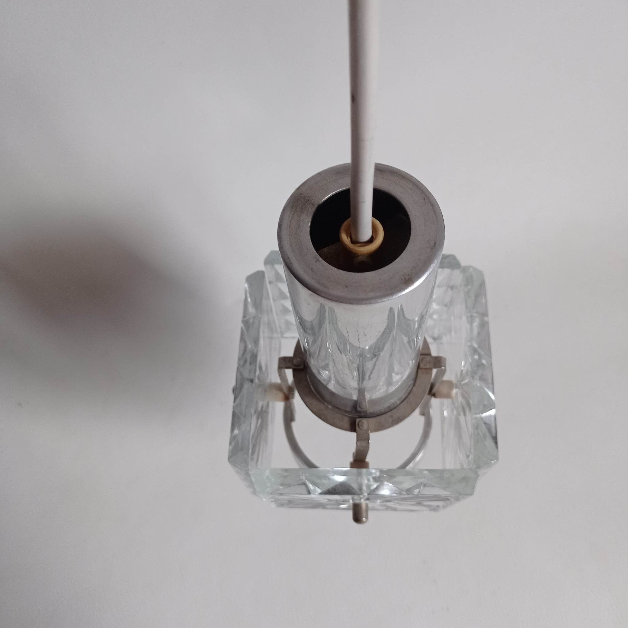 A set of four Kinkeldey pendant lamps from the 70