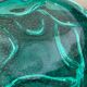 Murano bubble ashtray / pocket emptier in mint green