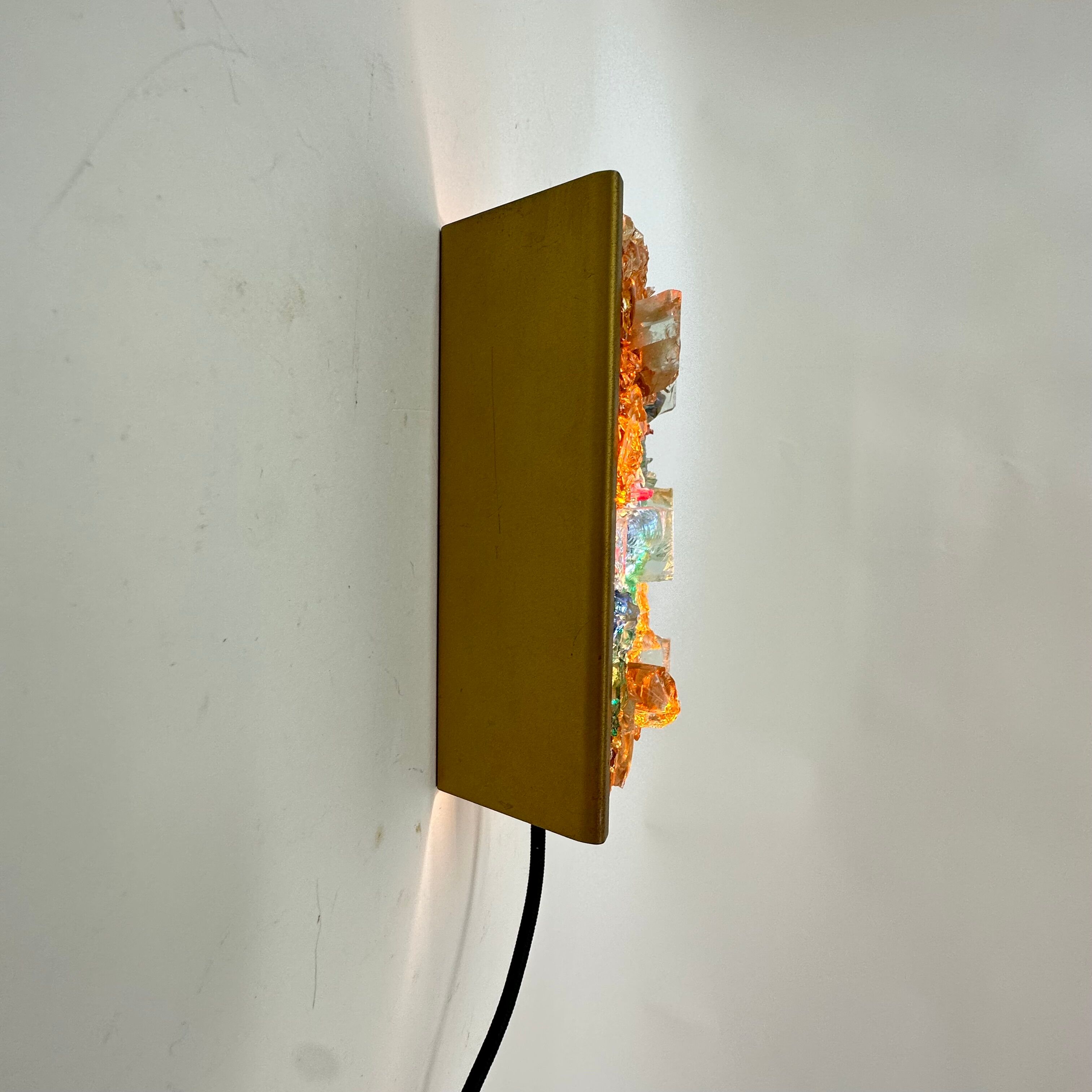 Cosack leuchten glass wall lamp , 1970's