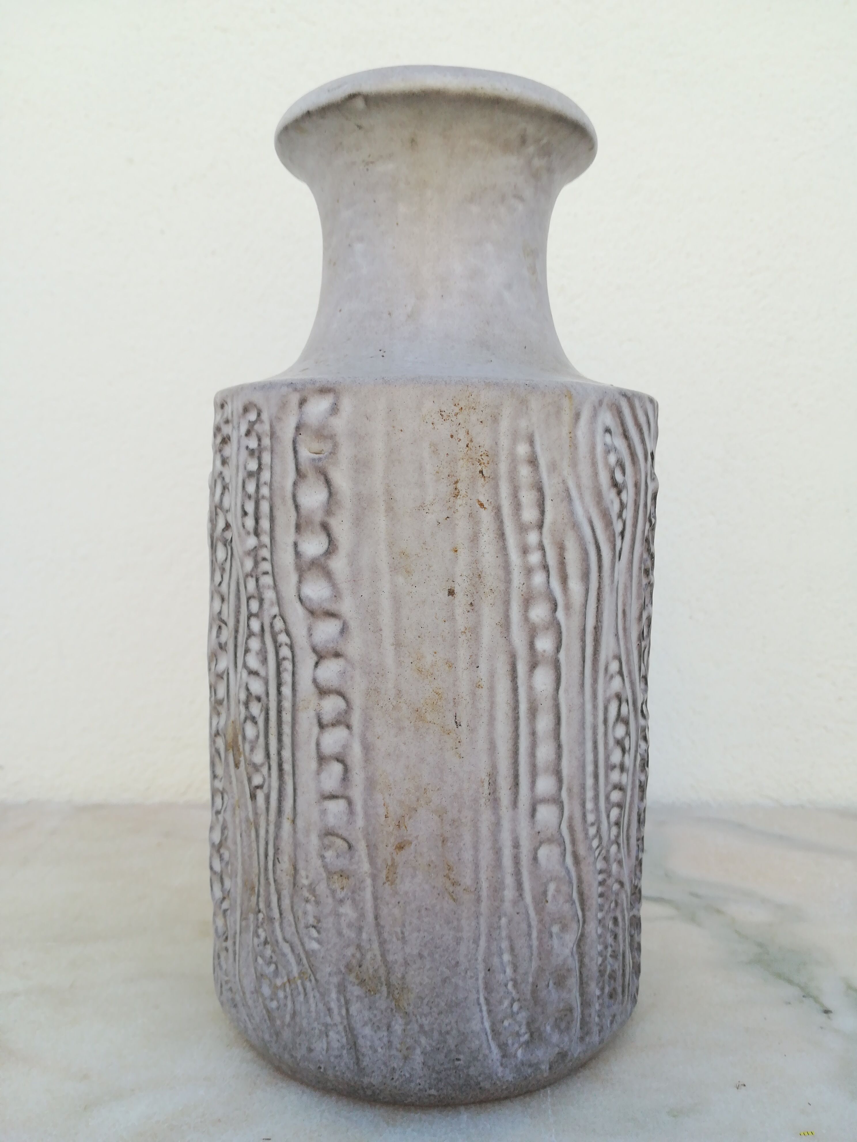 Stoneware designs West Germany vase