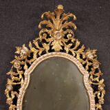 20th century Italian Louis XV style gilded mirror