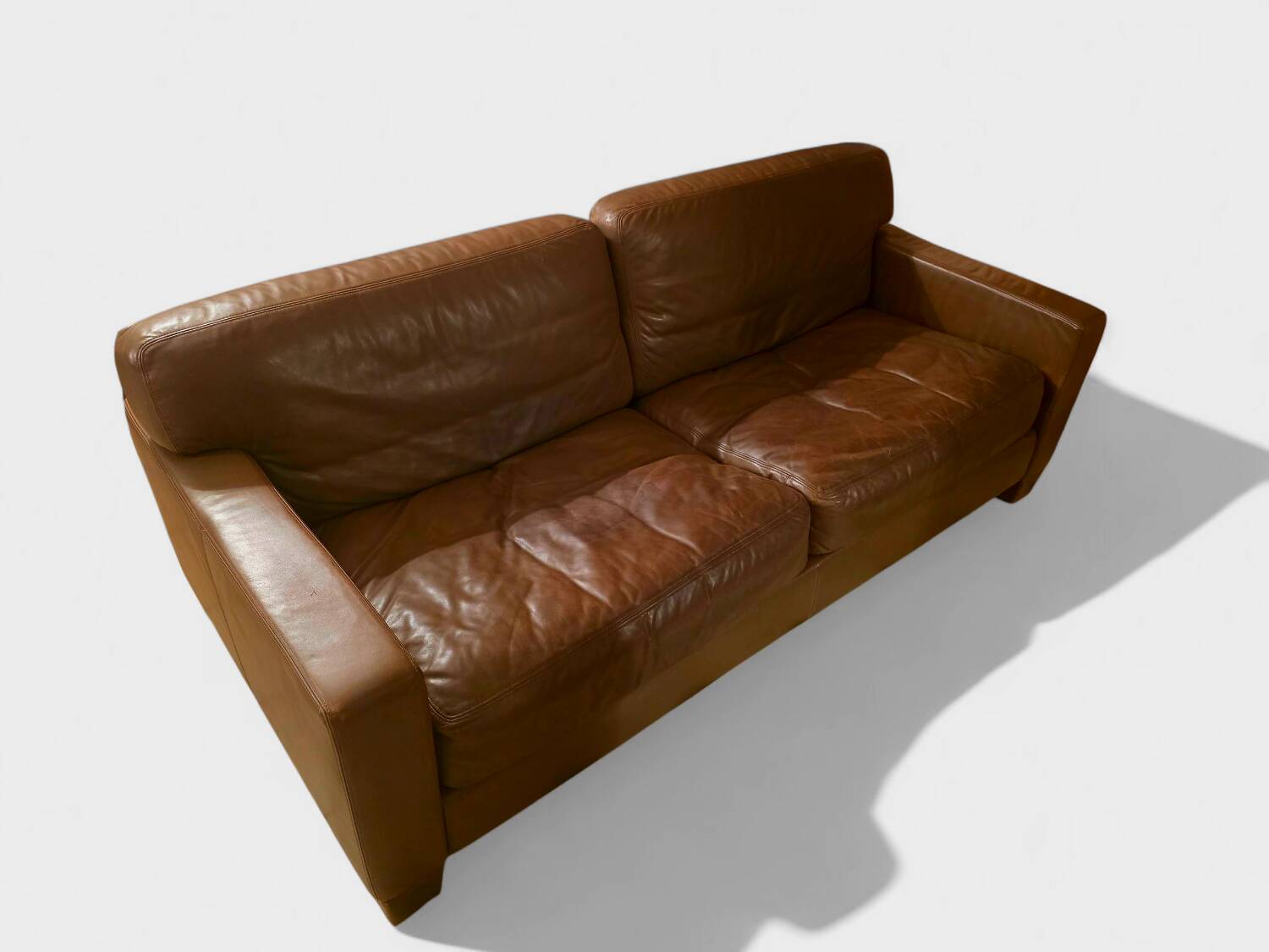 De Sede “DS17” sofa in brown leather – Circa 1980