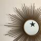 XXL mirror sun witch Chaty Vallauris 85 cm vintage deco design