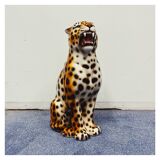Leopard Statue Ceramic