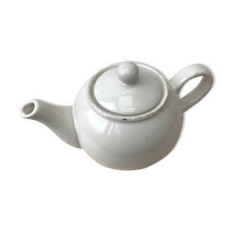 Light gray teapot