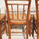 Series of 6 bistro chairs from the 1930