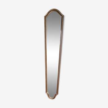 Miroir en bois doré 115 cm