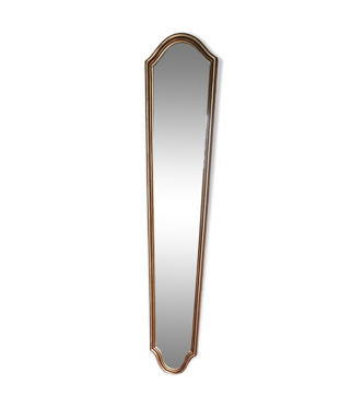 Miroir en bois doré 115 cm