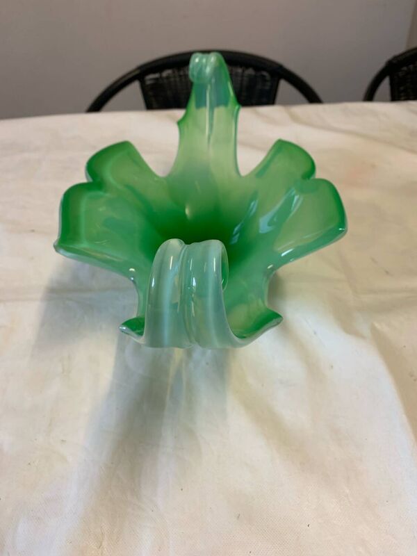 Coupe à fruits en verre de Murano