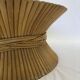 Wheat Sheaf coffee table by McGuire America, 60s/70s