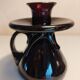 Biot bubble glass candle holder