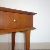 Oak bedside table 1950
