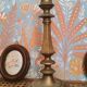 Antique brass candle holder chandelier