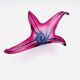 (Reserved Richard) Murano Bowl - Sommerso - XL 50cm - Amethyst and Turquoise