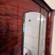 Vintage Lacquered Wood Wardrobe and Bedside Table - Ateliers Jacquelin